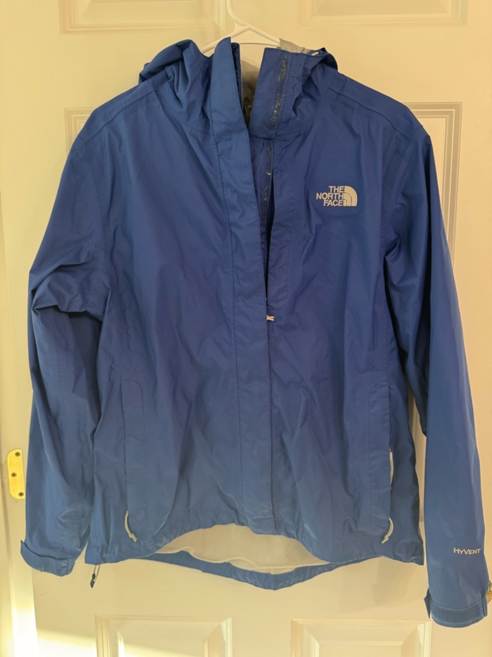 The North Face Blue Hooded Raincoat - Men's Waterproof Shell
